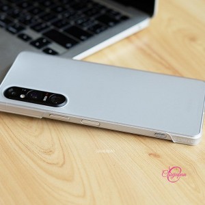 Sony ソニー Xperia1v 携帯電話ケース第 5 世代ハーフパック透明超薄型つや消しハードプラスチックに適しています