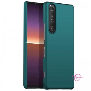 Sony Xperia1v ハーフパック シルキー携帯電話 ハードシェル 落下防止 3 レンズバルジ