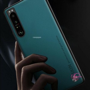 Sony Xperia 1v 携帯電話ケース新しいプレーンレザー落下防止ハイエンド